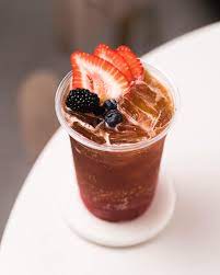 Café Tonic con Frutas Rojas